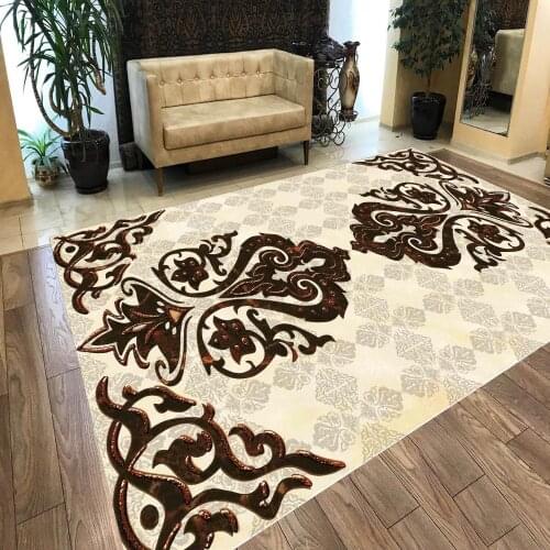 Atlas Pattern Anti-Slip Floor Carpet, Teenagers Carpet Modern Rug,3d digital Printing Carpet, soft Rug,Fan Carpet