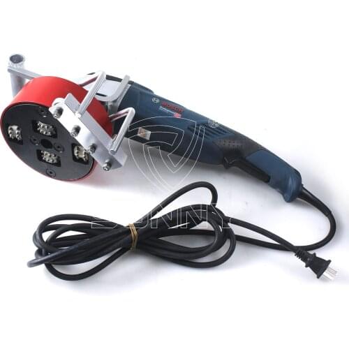Bush hammer tools electric handheld angle grinder with locator