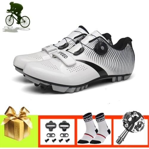 Sapatilha ciclismo mtb cycling sneakers men women mountain bike shoes self-locking breathable bicycle racing sport mtb shoes