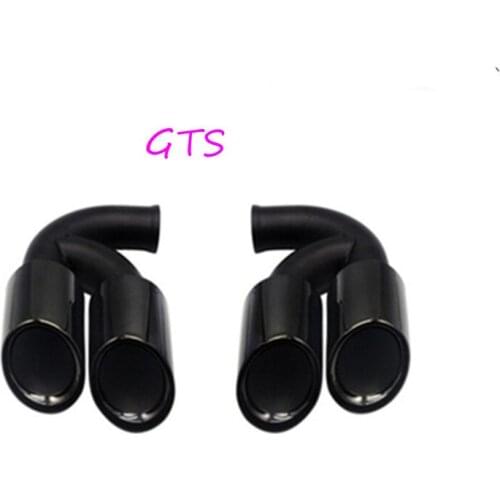 For Porsche cayenne 2011 2012 2013 2014 Car Exhaust Headers Exhaust Pipes Muffler Tail Tip