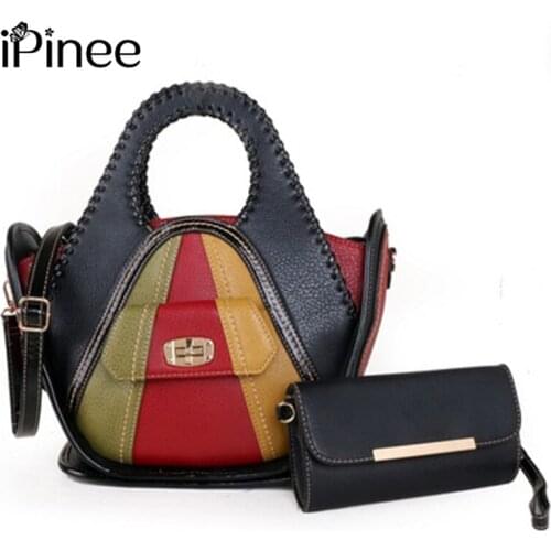 IPinee Top Quality Luxury Brand Purses and Handbags Designer Leather Shoulder Crossbody Bags for Women Fashion Sac A Main New