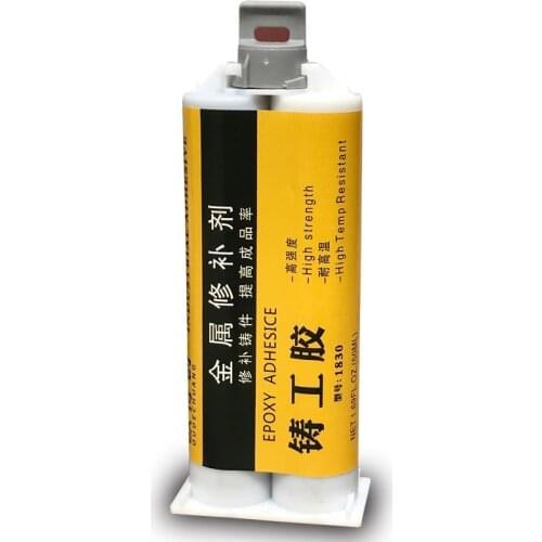 85g A+B Metal Repairing Adhesive Resistance High Temperature And High Pressure Steel Aluminum Welding Stainless Steel Castings