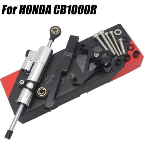 Accessories For HONDA CB1000R CB 1000R 2008-2016 CNC Steering Damper Stabilizer Shock Absorber Direction Mount Bracket CB 1000 R