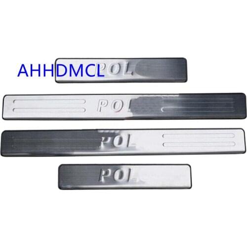 Car Welcome Pedal Threshold Strip Door Sill Strip For Polo 2011 2012 2013 2014 2015 2016 2017 2018 2019 2020