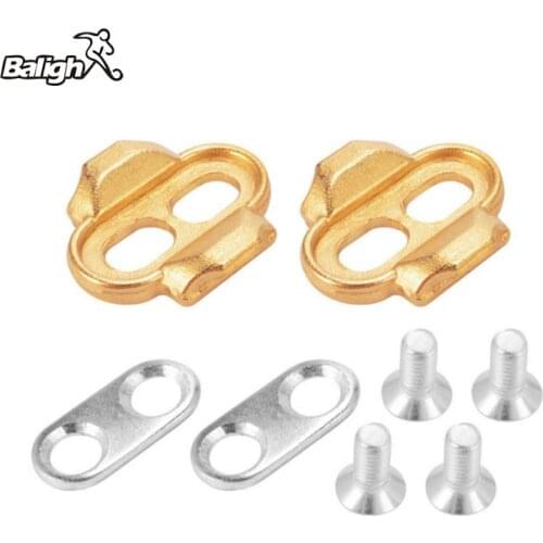 Balight 1Set MTB Bike Lock Pedal Plate Adapter Bike Converter Pedal Plate Bike Bicycle MTB Pedal Adapter Cleats
