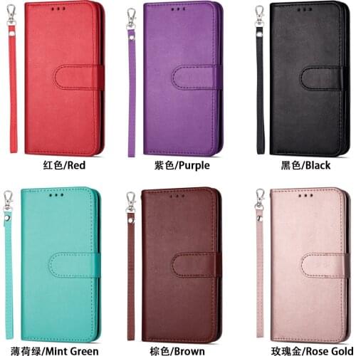 Multi-card Slot Wallet Case for Huawei P30 Pro P20 Lite Mate 20 10 Leather Flip Cover Solid Color Business Full Protection Shell