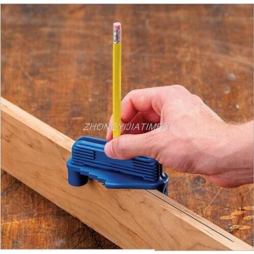 Woodworking drill locator, woodworking center scribe, woodworking tools