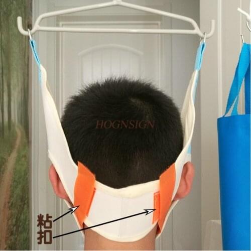 Home cervical traction frame door suspension tractor lower head hanging neck neck pain including cervical traction belt
