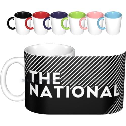 The National Band Logo Ceramic Mugs Coffee Cups Milk Tea Mug The National Band Sleep Well Beast I Am Easy To Find American Mary
