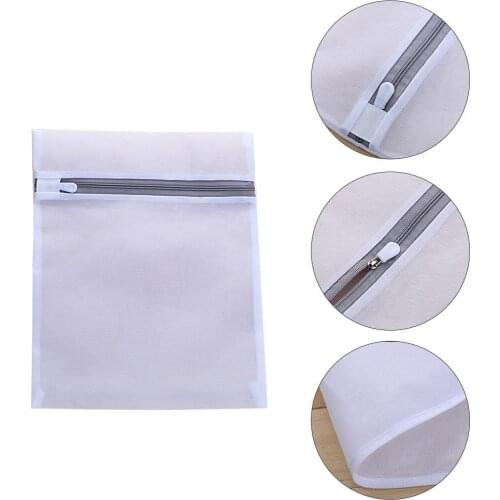 Thick Fine Mesh Laundry Bag Thick Mesh Anti-Winding Anti-Deformation Wash Clothes Bag For Underwear Bra Sock Clothes