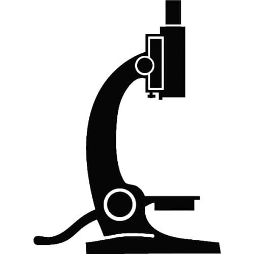 Science Microscope Car Decal Car Stickers For Chemistry Waterproof Window Decorate CZ13