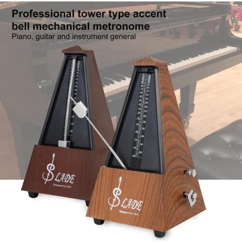 Portable General Professional Tower-type Metronome Antique Professional Metronome Variable Tempo for Music Lover
