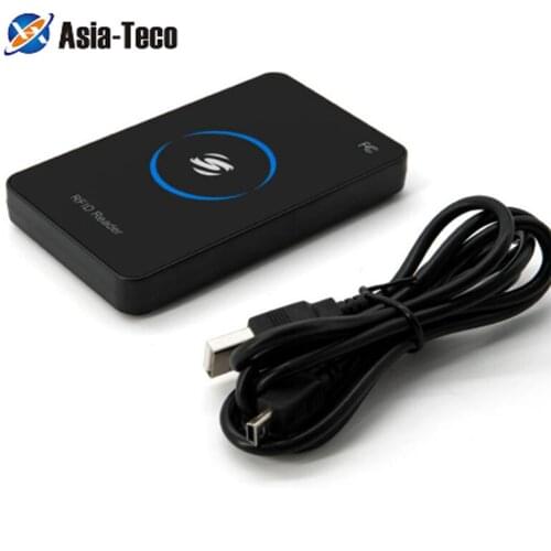 125Khz RFID card key Reader EM4100 13.56 copy USB Proximity Sensor Smart Card Reader for Access Control