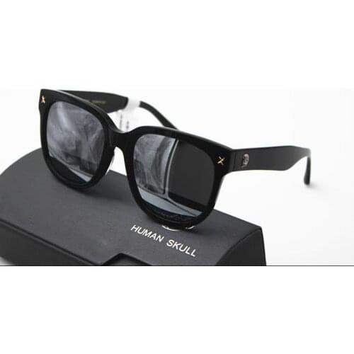 Brand Design Newest Men Fashion Acetate Retro Black High Quality Vintage Driving Frame oculos Men women & Sunglasses