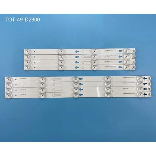 LED Backlight strip for Toshiba 49L2600 L49S4900fs 49U7800 49P2US 49L2900 49D2900 49S405 49S403 TOT_49_D2900 U49P6066