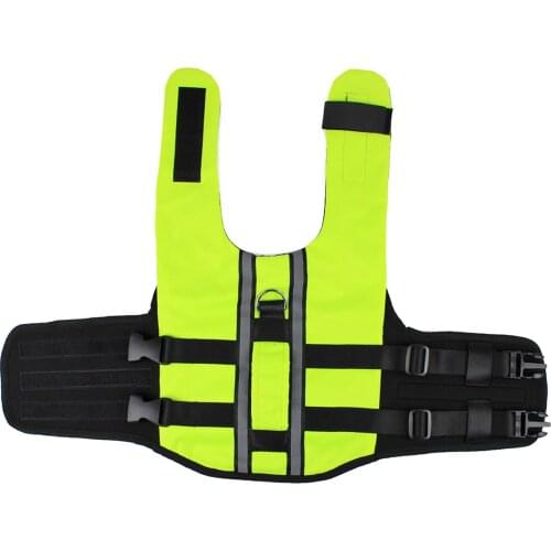 Reflective Dog Life Jacket Swimming Boating Life Vest Lifesaver Preserver