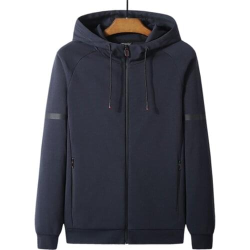 VISADA JAUNA Men's Zip Hoodies