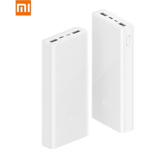 Xiaomi Power Bank 3 QC3.0 Fast Charging 20000mAh Capacity Portable charger Batterie externe PD 18W for iPhone 11 Pro OPPO VIVO