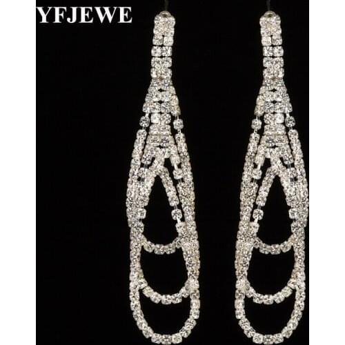 Fashion Earrings Wedding Crystal Type of Womens Exaggerated leaves Women Jewelry Drop Earrings Luxurious Crystal Earrings E457