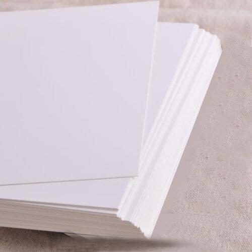 20PCS Blank Greeting Card Kraft Paper Postcard Vintage Blank Postcards DIY Hand Painted Graffiti Message Card SCIE999