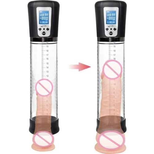 Automatic Electric Penis Enlarger Penis Enhancement, Male Delayed Sex Toy Penile Penis Pump Sexe Agrandisseur Dildos Extender