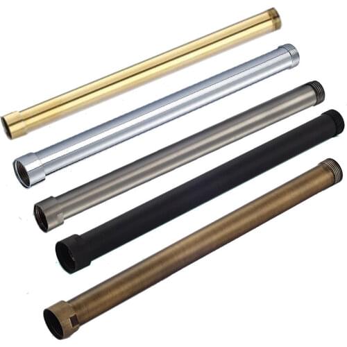 12inch Shower Faucet Extension Tube Bar for Shower Set Shower Rod Extension Pipe G3/4" Bathroom Accessories