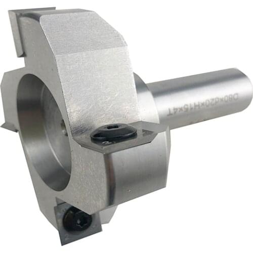LIVTER Insert carbide spoilboard surfacing router bit with Shank 20mm