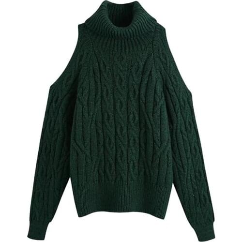 Женские пуловеры с открытыми плечами MESTTRAF China At AliExpress