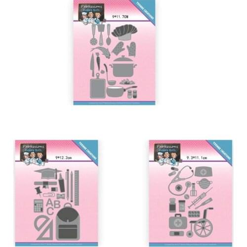 Nurse Wheelchair Cart Metal Cutting Dies for Scrapbooking Handmade Mold Cut Stencil New 2021 DIY Card Make Mould Model Craft