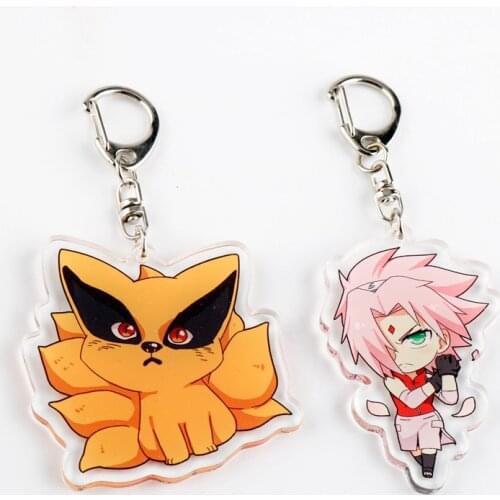 Double Side Keyring League Legends XAYAH and RAKAN Couples Key Chains Acrylic Pendant Keychain Bags Car Key Rings llaveros Gift
