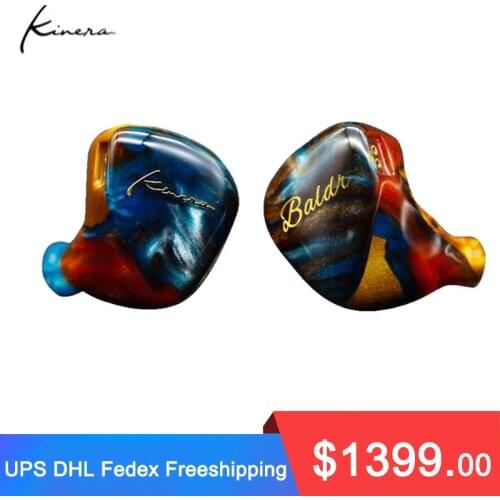 Kinera Baldr 4 EST + 2BA + 1DD Hybrid Driver HiFi In-Ear Earphone IEMs Noise Cancelling Headset Kinera YH623
