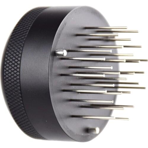 New Customized Coffee Needle Distributor Tamper Leveler Tools Stainless Steel Hammer Portafilter Barista Coffee