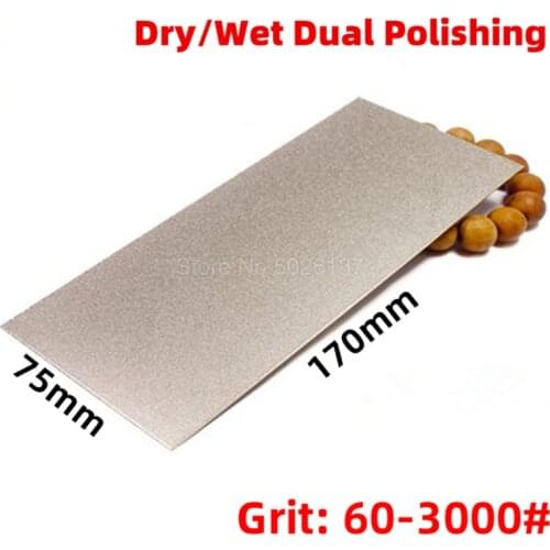 1Pcs Square Plate Flat Sharpeners Carving Processing Portable Stone Whetstone Disc Diamond Rectangular Grinding Blade