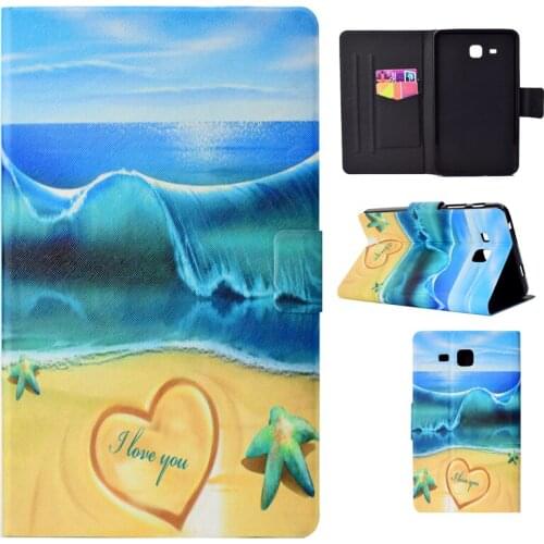 Slim Flip Case For Samsung Galaxy Tab A 6 A6 7.0 2016 SM-T280 SM-T285 7.0 inch Protective cover For Samsung SM-T280 tablet