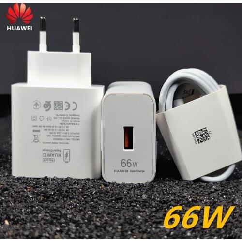 Huawei mate40 pro charger 66w EU Fast Supercharge Adapter 6A Type C cable For Huawei Mate 40 Pro mate30 40 p40 pro nova8 P30 pro