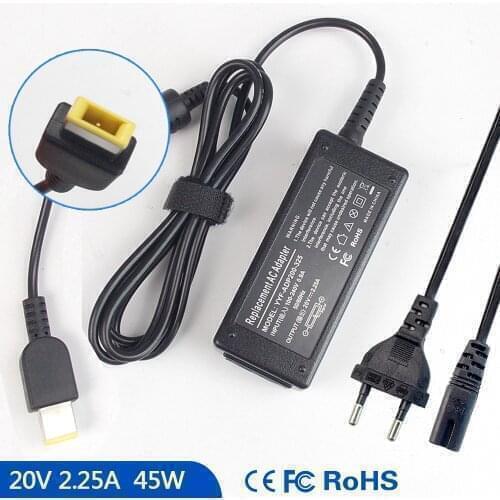 20V 2.25A Notebook Ac Adapter Charger for Lenovo Chromebook 300E 81FY N21,Tiny 10JQ 01FR053 01FR047