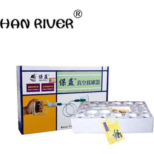 24 Pcs Can Massager Health Monitors Products Can Opener Pull Vacuum Cupping Massage Set of The Tanks Cutem Extractor Acupuncture