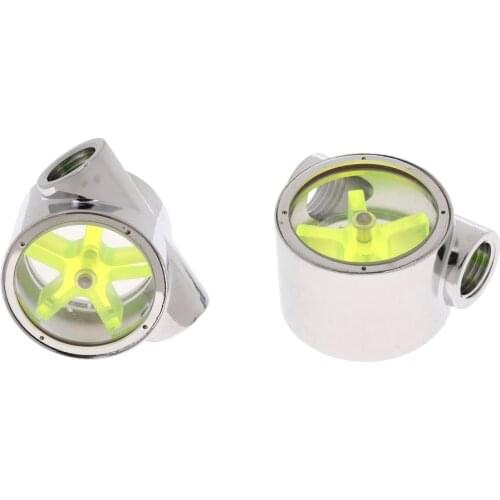 2x Liquid Water Cooling Radiator Kit Fan Reservoir CPU GPU Blocks HeatSink