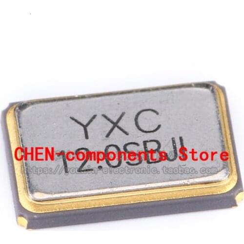 5pcs SMD passive crystal YSX531SL 12MHz 10PPM 20pF X503212MSB4SI 4 feet