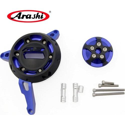 Arashi FOR YAMAHA YZF R3 2013 2014 Engine Slider Protectors Anti Crash Pads Falling Protection YZF-R3 YZF-R 3 YZF R-3 2013 2014