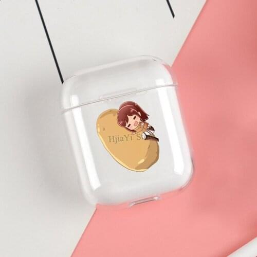 Attack on Titan Sasha Soft TPU Case For Apple Airpods 1/2 Protective Cases Bluetooth Wireless Earphone Cover