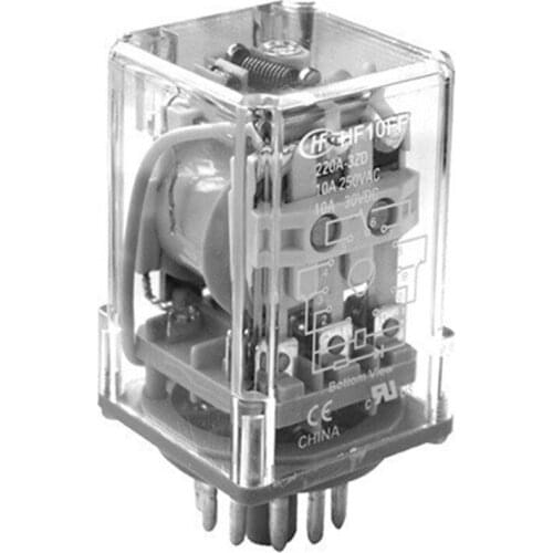 JQX-10FF-220A-2Z 8pin 10A 220VACrelays