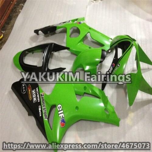 ABS Injection Fairings Kit For Kawasaki Ninja ZX 6R 2003 2004 Ninja ZX6R 636 2003 2004 Motocycle Fairings ZX6R Customize Cowling