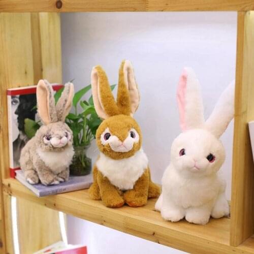 Creative rabbit plush toy lovely rabbit soft doll kids toy birthday gift h0074