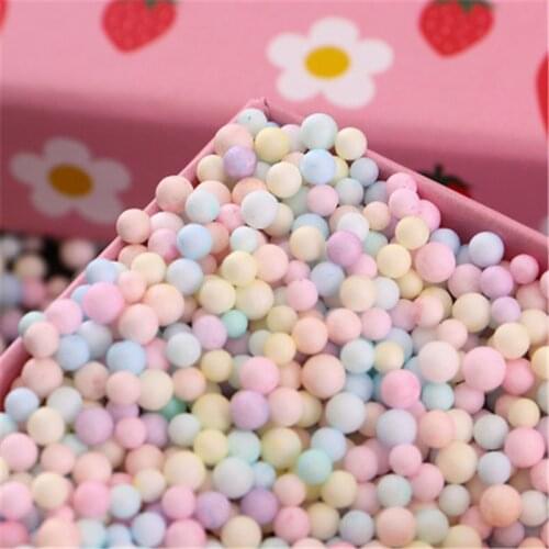 Hot 10g/bag Colorful Foam Ball Gift Box Filler Candy Gift Box Packing Supplies Wedding Flower Box Filler Birthday Party Decorati
