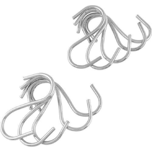 Useful S Shaped Hooks Kitchen Hanging Hanger Storage Holders Organizer Household Home Essential LX4485