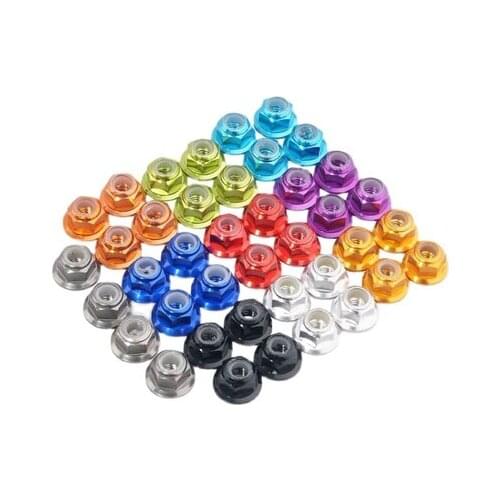 RC remote control model car HSP 102049/02055 upgrade accessories aluminum alloy M4 nut 1/10 flat sports car 94122/94123/94111