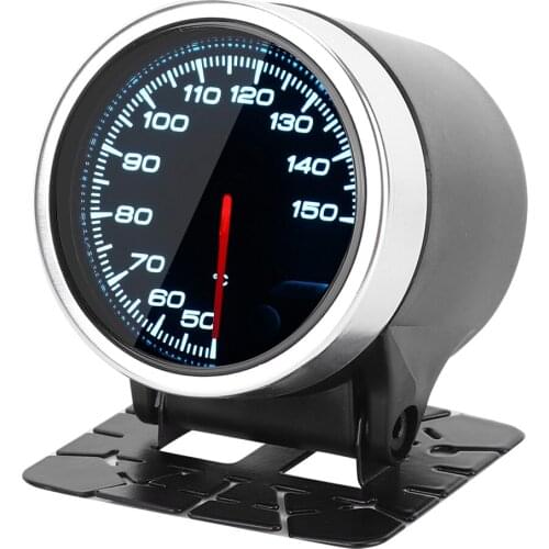 Universal 2in Auto Oil Temperature Gauge Meter Colorful Button 50-150Celsius Car accessories