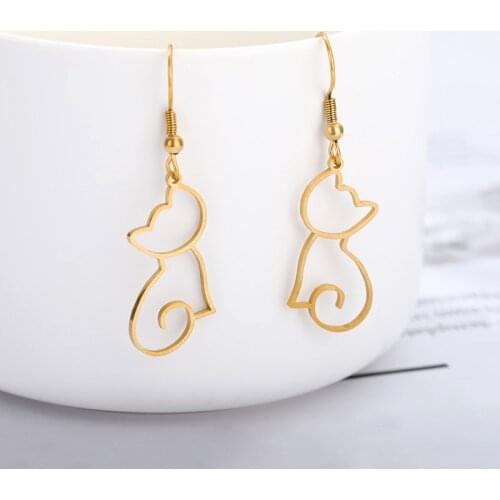 V Attract Dangle Earrings