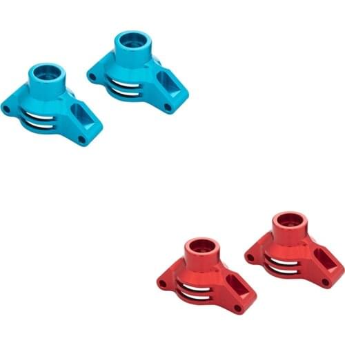2PCS Aluminum Alloy Rear Knuckle Arms Upright Hub Carrier for Tamiya TT02 TT-02 RC Car Upgrade Parts Accessories
